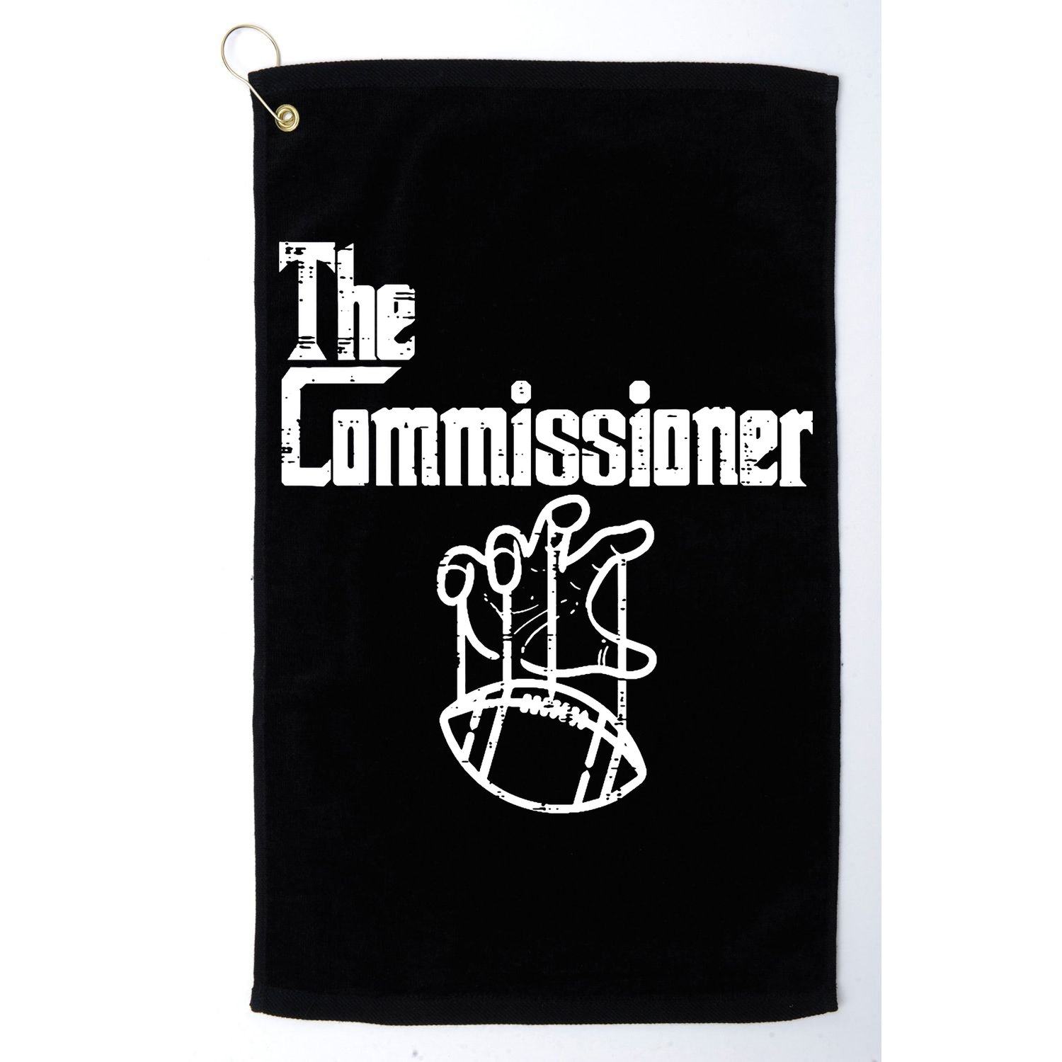 Fantasy Football The Commissioner Funny Golf Towel