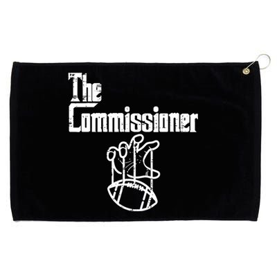 Fantasy Football The Commissioner Funny Grommeted Golf Towel