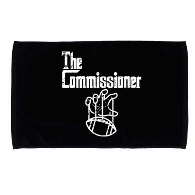 Fantasy Football The Commissioner Funny Microfiber Hand Towel