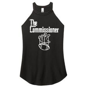 Fantasy Football The Commissioner Funny Women's Perfect Tri Rocker Tank