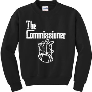 Fantasy Football The Commissioner Funny Kids Sweatshirt