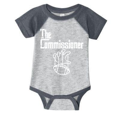 Fantasy Football The Commissioner Funny Infant Baby Jersey Bodysuit