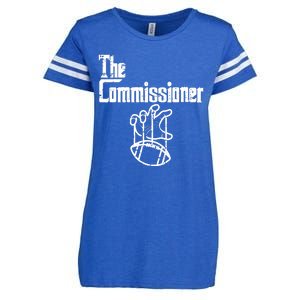 Fantasy Football The Commissioner Funny Enza Ladies Jersey Football T-Shirt