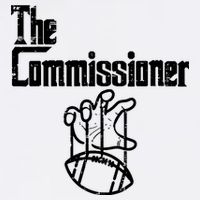 Fantasy Football The Commissioner Funny Garment-Dyed Sweatshirt