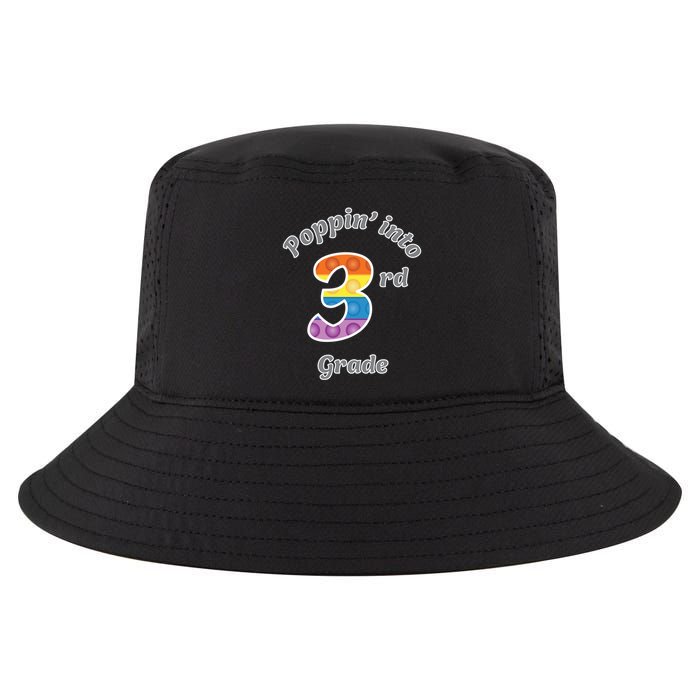 Funny Fidget Toy Poppin Into 3rd Grade Poppin Gift Cool Comfort Performance Bucket Hat