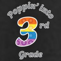 Funny Fidget Toy Poppin Into 3rd Grade Poppin Gift Cool Comfort Performance Bucket Hat