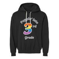 Funny Fidget Toy Poppin Into 3rd Grade Poppin Gift Garment-Dyed Fleece Hoodie