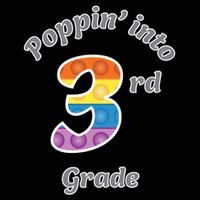 Funny Fidget Toy Poppin Into 3rd Grade Poppin Gift Performance Shirt