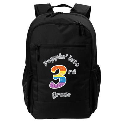 Funny Fidget Toy Poppin Into 3rd Grade Poppin Gift Backpack