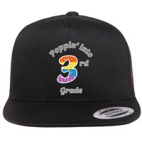 Funny Fidget Toy Poppin Into 3rd Grade Poppin Gift Flatbill Hat