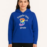 Funny Fidget Toy Poppin Into 3rd Grade Poppin Gift Hoodie