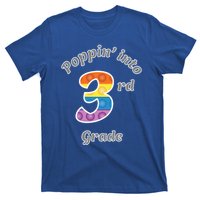 Funny Fidget Toy Poppin Into 3rd Grade Poppin Gift T-Shirt