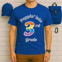 Funny Fidget Toy Poppin Into 3rd Grade Poppin Gift T-Shirt