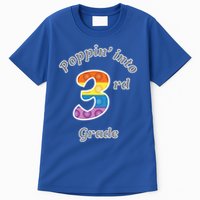 Funny Fidget Toy Poppin Into 3rd Grade Poppin Gift Tall T-Shirt