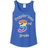 Funny Fidget Toy Poppin Into 3rd Grade Poppin Gift Ladies Essential Tank