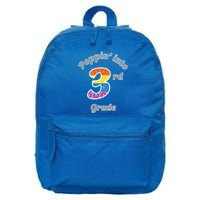 Funny Fidget Toy Poppin Into 3rd Grade Poppin Gift 16 in Basic Backpack