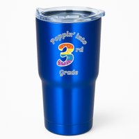 Funny Fidget Toy Poppin Into 3rd Grade Poppin Gift Tumbler
