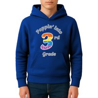 Funny Fidget Toy Poppin Into 3rd Grade Poppin Gift Kids Hoodie
