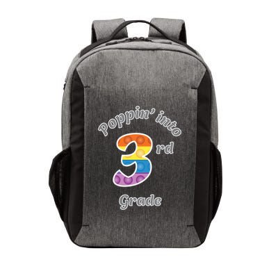 Funny Fidget Toy Poppin Into 3rd Grade Poppin Gift Vector Backpack