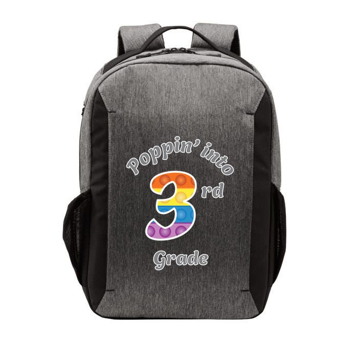 Funny Fidget Toy Poppin Into 3rd Grade Poppin Gift Vector Backpack