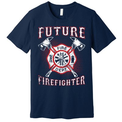 Future Firefighter Thin Red Line Firefighting Premium T-Shirt