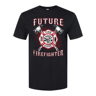 Future Firefighter Thin Red Line Firefighting Softstyle® CVC T-Shirt