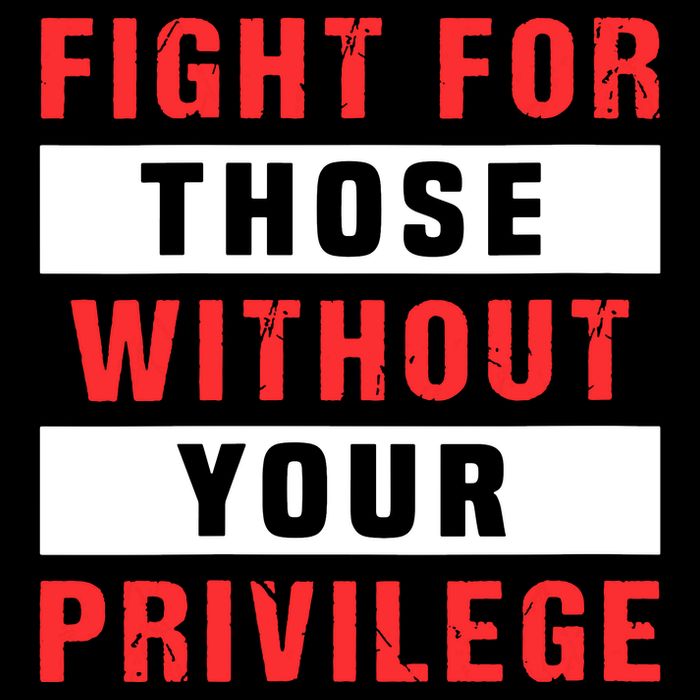 Fight For Those Without Your Privilege Civil Rights Support PosiCharge Competitor Tank