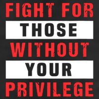 Fight For Those Without Your Privilege Civil Rights Support Microfiber Hand Towel