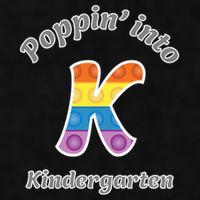 Funny Fidget Toy Poppin Into Kindergarten Grade Poppin Gift Ladies PosiCharge Tri-Blend Wicking Tank