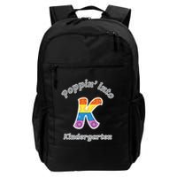 Funny Fidget Toy Poppin Into Kindergarten Grade Poppin Gift Backpack