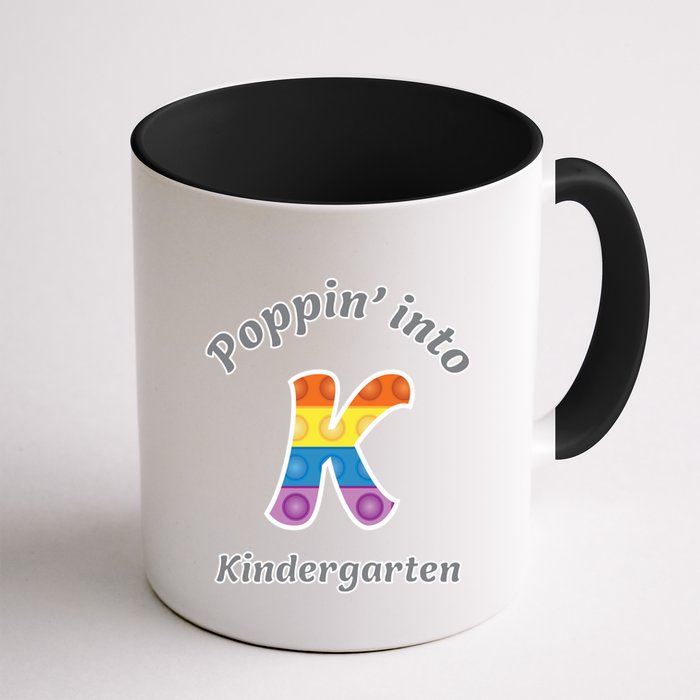 Funny Fidget Toy Poppin Into Kindergarten Grade Poppin Gift Mug
