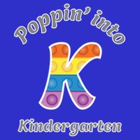 Funny Fidget Toy Poppin Into Kindergarten Grade Poppin Gift Full Zip Hoodie