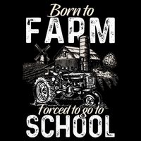 Funny Farmer Tractor Tractor Lover Rancher Button