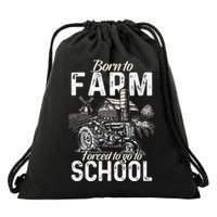 Funny Farmer Tractor Tractor Lover Rancher Drawstring Bag