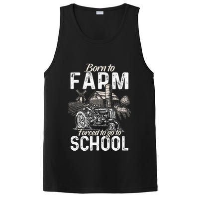 Funny Farmer Tractor Tractor Lover Rancher PosiCharge Competitor Tank