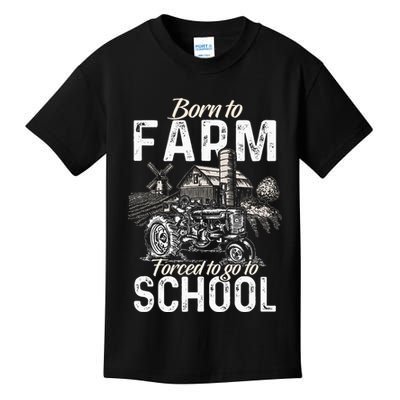 Funny Farmer Tractor Tractor Lover Rancher Kids T-Shirt