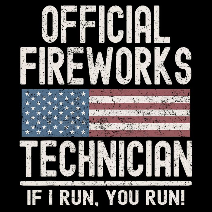 Funny Fireworks Technician If I Run You Run 16 in Basic Backpack