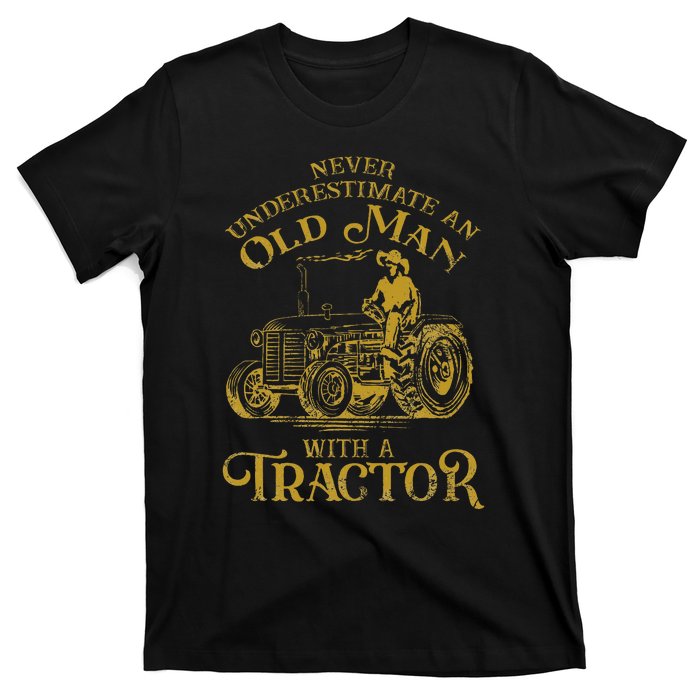 Farmer Farm Tractor Farming Truck Lovers Humor T-Shirt