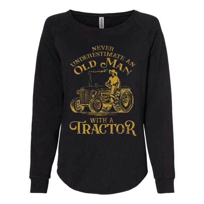 Farmer Farm Tractor Farming Truck Lovers Humor Womens California Wash Sweatshirt