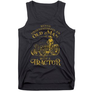 Farmer Farm Tractor Farming Truck Lovers Humor Tank Top