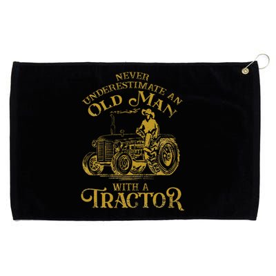 Farmer Farm Tractor Farming Truck Lovers Humor Grommeted Golf Towel