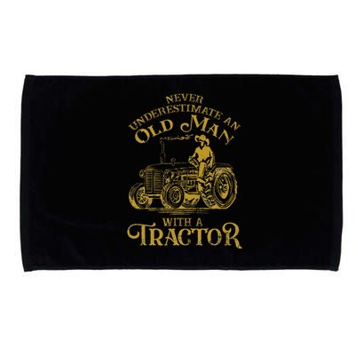 Farmer Farm Tractor Farming Truck Lovers Humor Microfiber Hand Towel