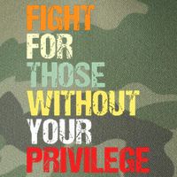 Fight For Those Without Your Privilege Civil Rights Legacy Tie Dye Trucker Hat