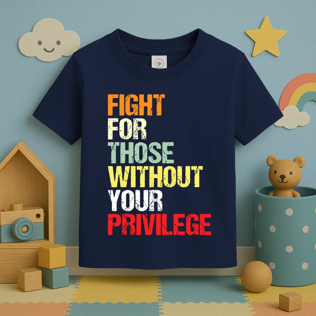 Fight For Those Without Your Privilege Civil Rights Toddler T-Shirt