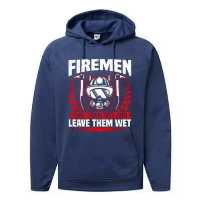 Fire Find Them Hot Fire Debt Firefighter Pun And Fire Cute Gift Performance Fleece Hoodie