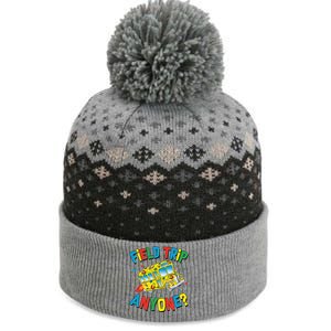 Funny Field Trip Anyone The Baniff Cuffed Pom Beanie