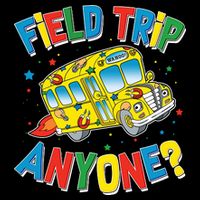 Funny Field Trip Anyone Drawstring Bag