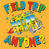 Funny Field Trip Anyone Cooling Performance Long Sleeve Crew