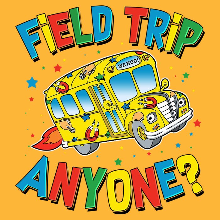 Funny Field Trip Anyone Cooling Performance Long Sleeve Crew