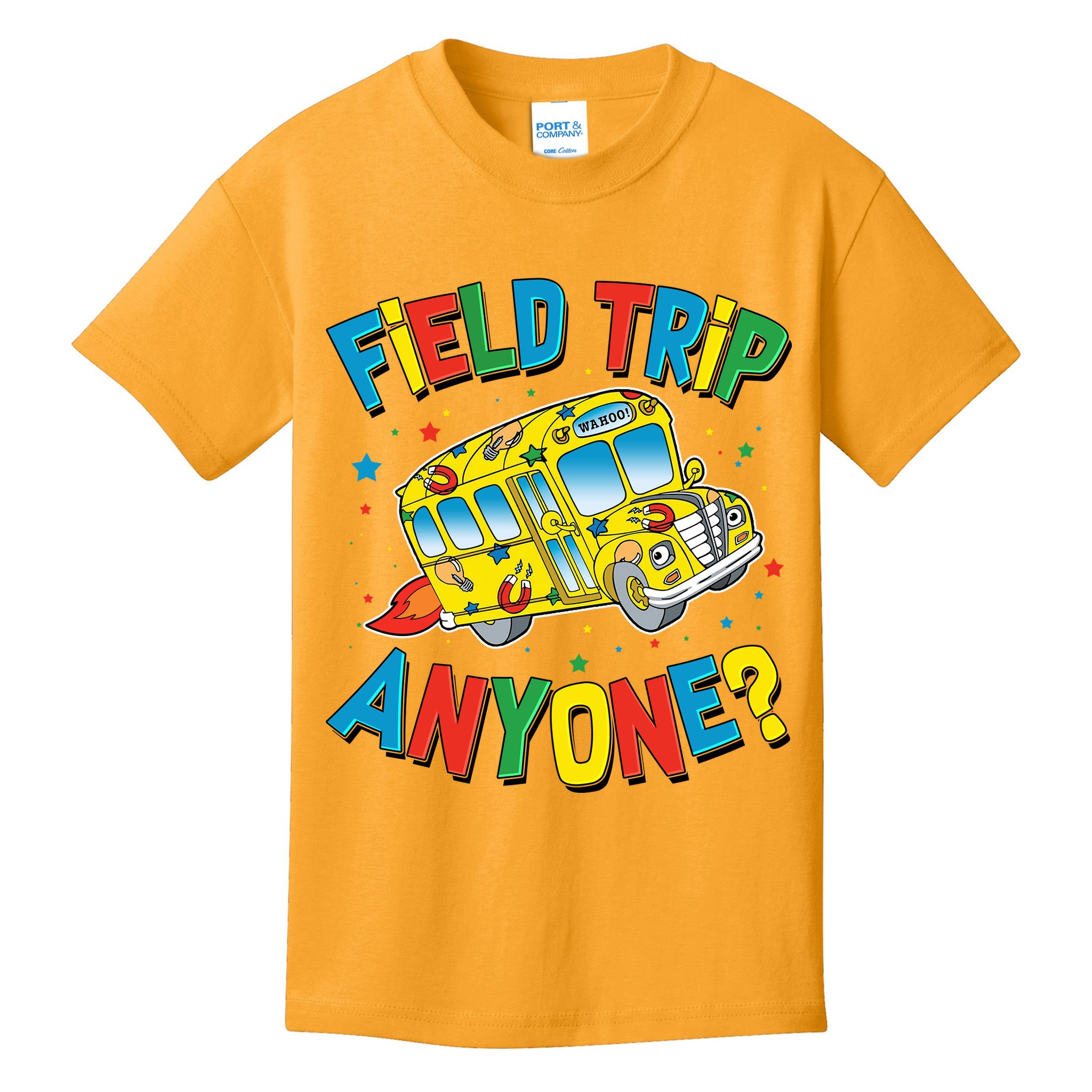 Funny Field Trip Anyone Kids T-Shirt